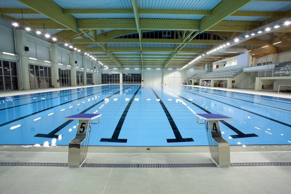 Competition swimming pool